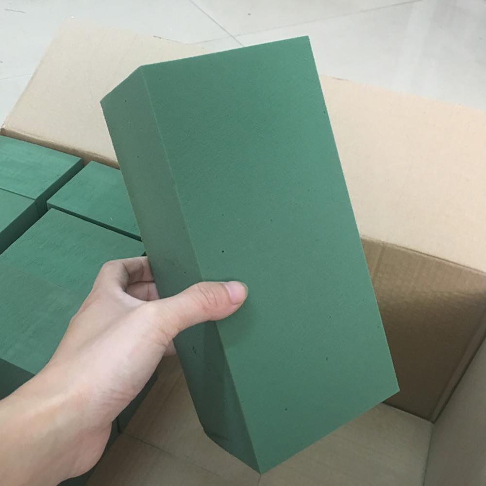Florist Wreath Supply - Groen bloemenschuim, absorberende, snijdbare spons, bloemstuk,