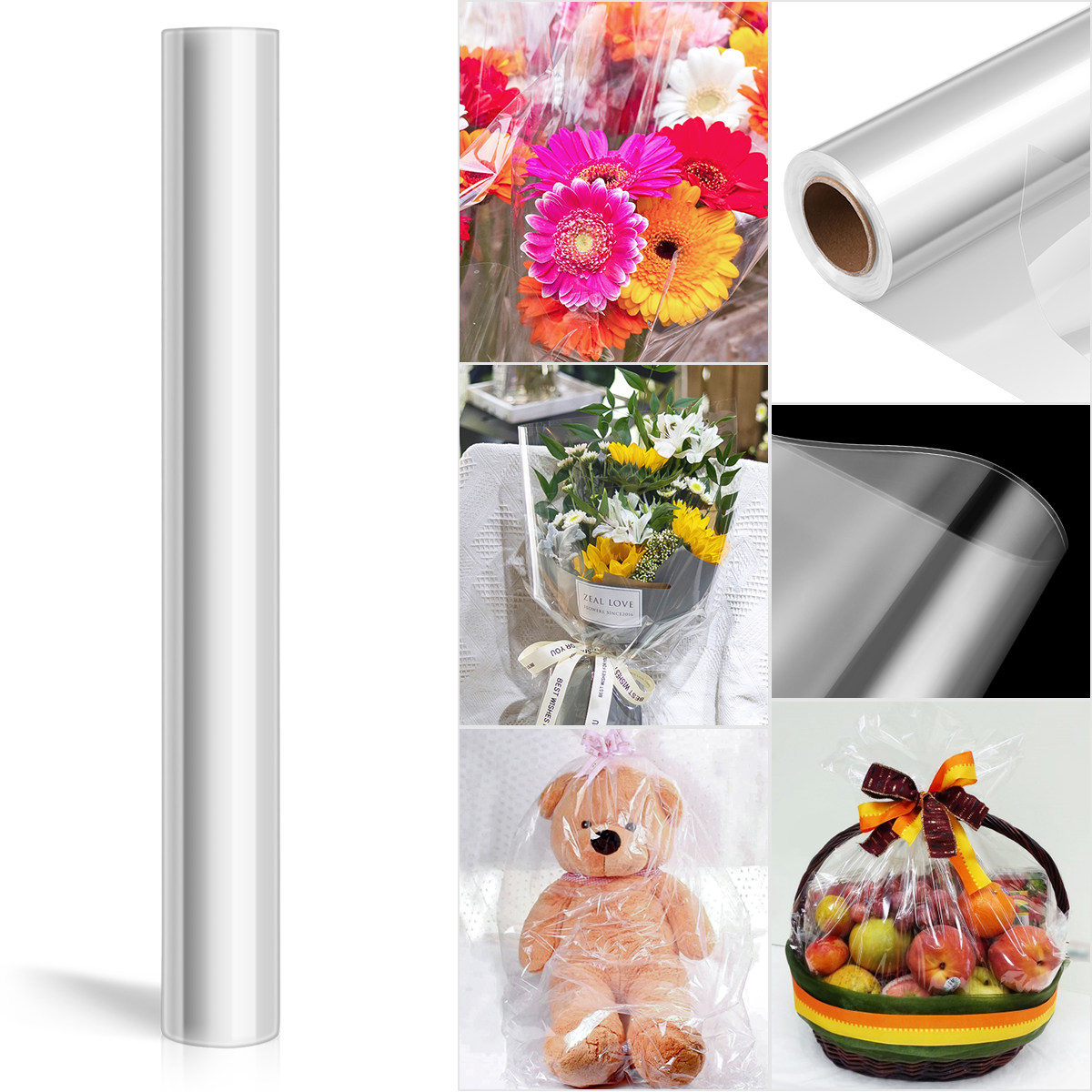 Premium 2,3 mil transparante c - Cellophane Wrap Clear recensie en prijs