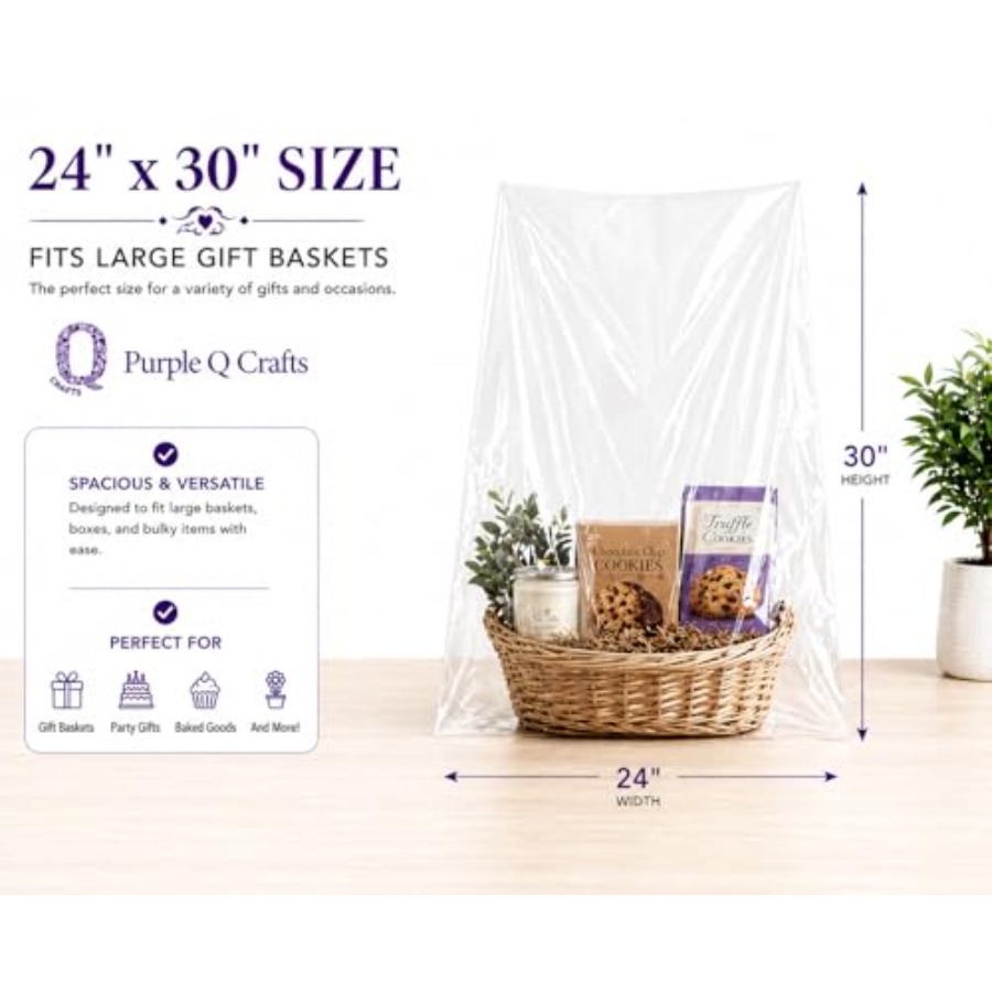 Cellofaanzakjes voor cadeaubak - Cellophane Wrap Clear recensie en prijs